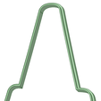 cortador_e.png Cone 90mm cutter and seal cookie cutter