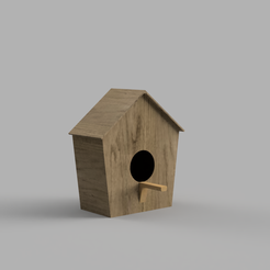 Bird_House_2022-Jun-29_06-46-03AM-000_CustomizedView33045431123.png Archivo STL gratis Casa de los pájaros・Diseño de impresión 3D para descargar
