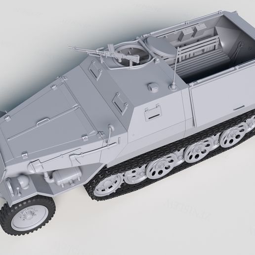 rai　3点おまとめ 🔫 Tatra OT 810 Half Track・ 3D File for 3D printing・Cults