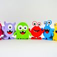 DSC_0063.jpg Free STL file Pen Box - Monster C・Object to download and to 3D print