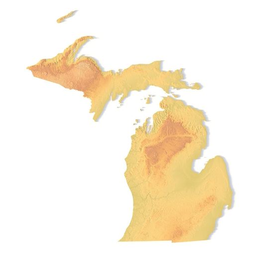 Michigan-Topographic-Map-–-3D-Model-for-CNC-and-Printing.jpg Michigan Topographic Map – 3D Model for 3D Printing & CNC Carving