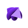 triangle_twist_vace.stl Triangle spiral vase