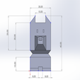cali_brutus_schema_face.png Free STL file Cali "Brutus" Dog・3D print design to download