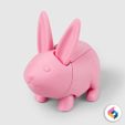 01.jpg Easter bunny bank(Foldable)