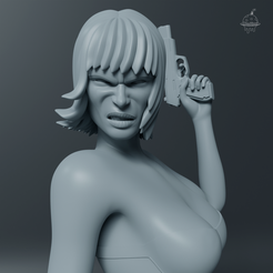 _01_Gloria_Underwear.png Femme Fatale Spies Bust (Gloria Character Underwear)