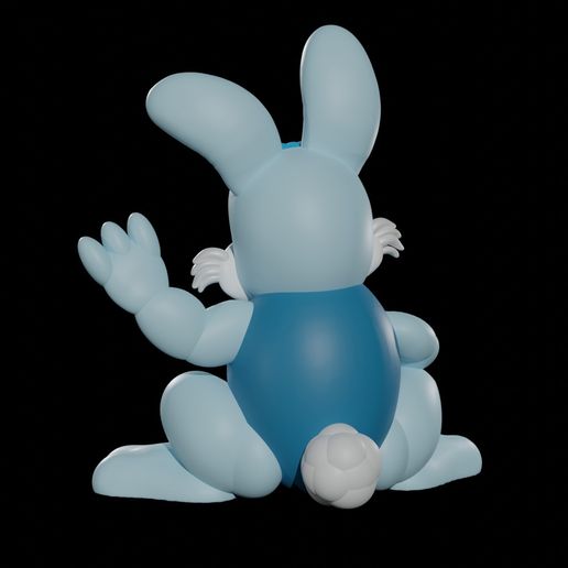 C.W_C.U-2.jpg Easter Bunny Friends: The Waving Bunny