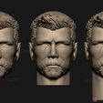 10.jpg Thor Head - Chris Hemsworth - Avenger - Infinity War 3D print model