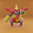 Magmortar4.jpg Pokémon N.º 467 Magmortar