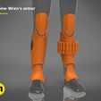 sabine-armor-basic-orange.558.jpg Sabine Wren's armor - The Star Wars wearable 3D PRINT MODEL