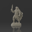 Zeus-Miniatura-STL-1.png ⚡ Zeus - Supreme Greek God of Olympus : Wargame Style Figure 32 mm / Zeus - Supreme Greek God Wargame Miniature 32 mm