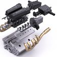 v10enginelambo4.jpg Lamborghini Huracan V10 Engine 3D Print