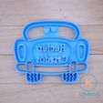 auto casados.jpg Auto Newlywed Cookies Cutter