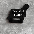 9-Bearded-Collie-hook-with-name.png Bearded Colie Dog Lead Hook Stl files