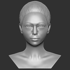 1.jpg 3D file Beautiful asian woman bust 3D printing ready TYPE 10・3D print object to download