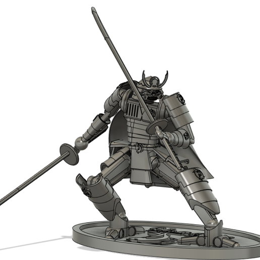 STL file Battle Robot - Shogun 🤖 ・3D printer model to download・Cults