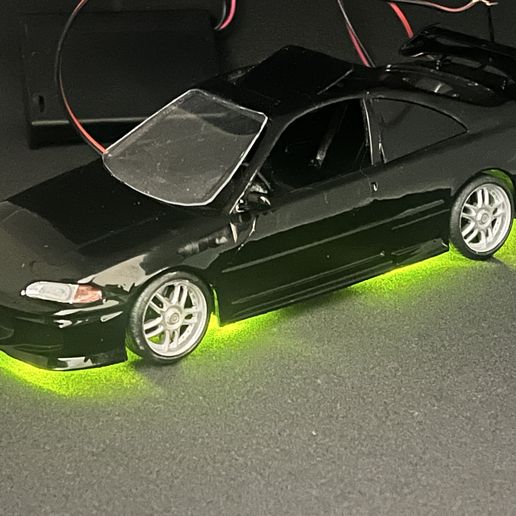 👾 Civic EJ1 Street Racer – 3D Printable Kit (1:24 Scale