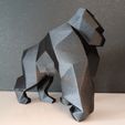 kong orlinski Gorilla Gorilla LowPoly polygon Polygon Gorilla polygonal
