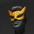 a6.png Masquerade Prom Party Face Mask 3D print model