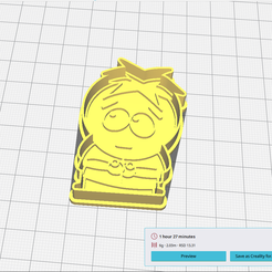 1.png STL-Datei Butters South Park Ausstechform・Design zum Herunterladen und 3D-Drucken