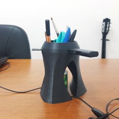 Beterraba Principal.jpg STL-Datei Beet Pen Holder・3D-druckbare Vorlage zum herunterladen