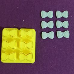 IMG_20220128_213903.jpg STL file Miniature bow tie cutter.・3D printer design to download