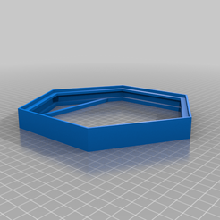 37fb8cad-d184-4ddc-a1ab-72d145dada5a.png Free 3D file EasyFrame for Hexagon topographic world map・3D printer design to download