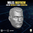 18.png Miles Mayhem Fan art Kit 3D printable for Action Figures