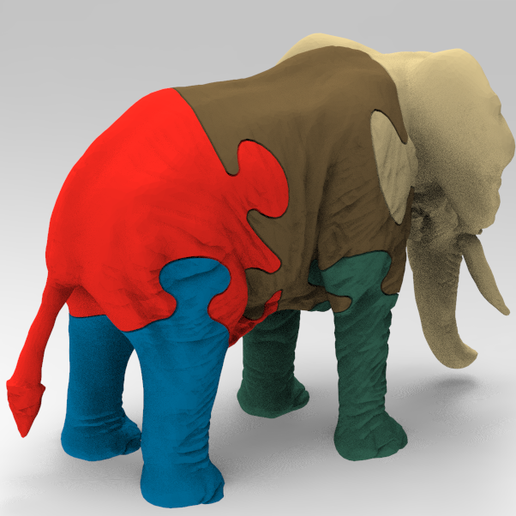 elephant3.png Elephant mini puzzle