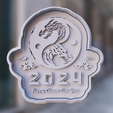 Chinese-Dragon-New-Year2-Mirror.png 2024 Chinese Year of the Dragon Cookie Cutter and Stamp - Celebrate Lunar New Year in Style!