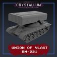 erin CONFLICT IX THE FAR FUTURE UNTON OF VLAST BM - 2421 Vlast T-80C Series Tank