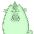 3_e.png Вырубка для печенья Pusheen Cat 2