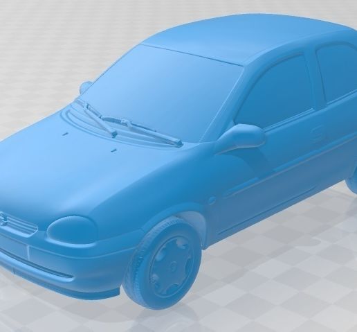Opel-Corsa-B-1998-Solido-1.jpg Opel Corsa B 1998 Printable Car