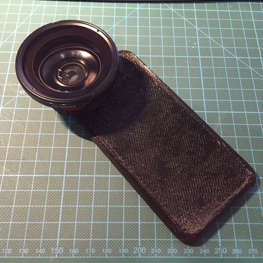 iPhone 6 Case Fitting for Olympus Fish-Eye Lens 3D model