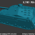 K3385-Mauschen-back.png K.3385 Mäuschen German superheavy tank 1:100
