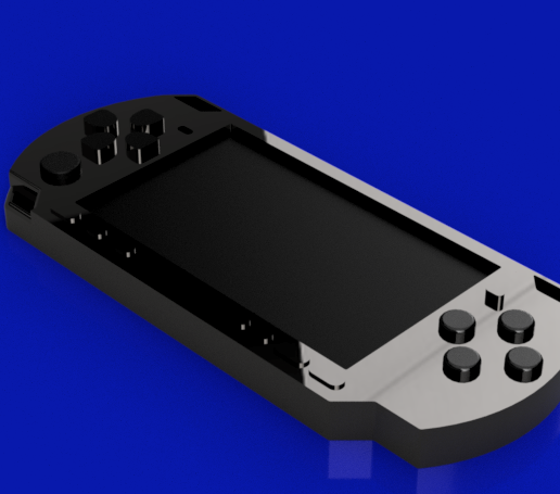 🗝️ Classic PSP Keychain・ STL File for 3D printing・Cults