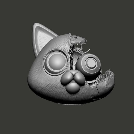 Battle-Damage-Sox.jpg Fichier STL Buzz Lightyear Robotic Cat Sox Disney・Modèle pour impression 3D à télécharger, BlackGorillaArmory