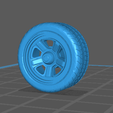 1_36-scale-wheels-and-tires.png Welly 1:36 - 1:39 Scale Dodge Charger R/T - Mopar Police Wheels and Tires