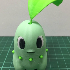 2017-02-24_17-33-20.png Free STL file 菊草葉 / Chikorita / チコリータ / Pokémon・3D printing model to download, 86Duino