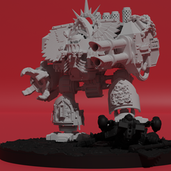 render0.png Бесплатный STL файл Боевой ящик сердитого священника・Дизайн 3D-печати для загрузки