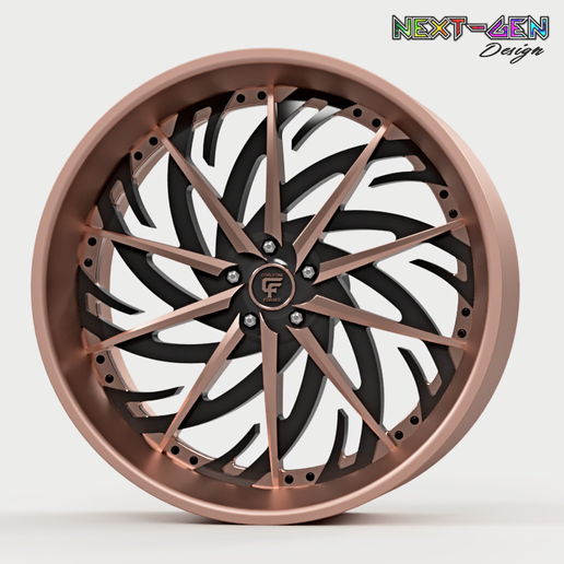 Next-Gen Rim - Corleone Forged Wheels "Carmine" (STL FILES)