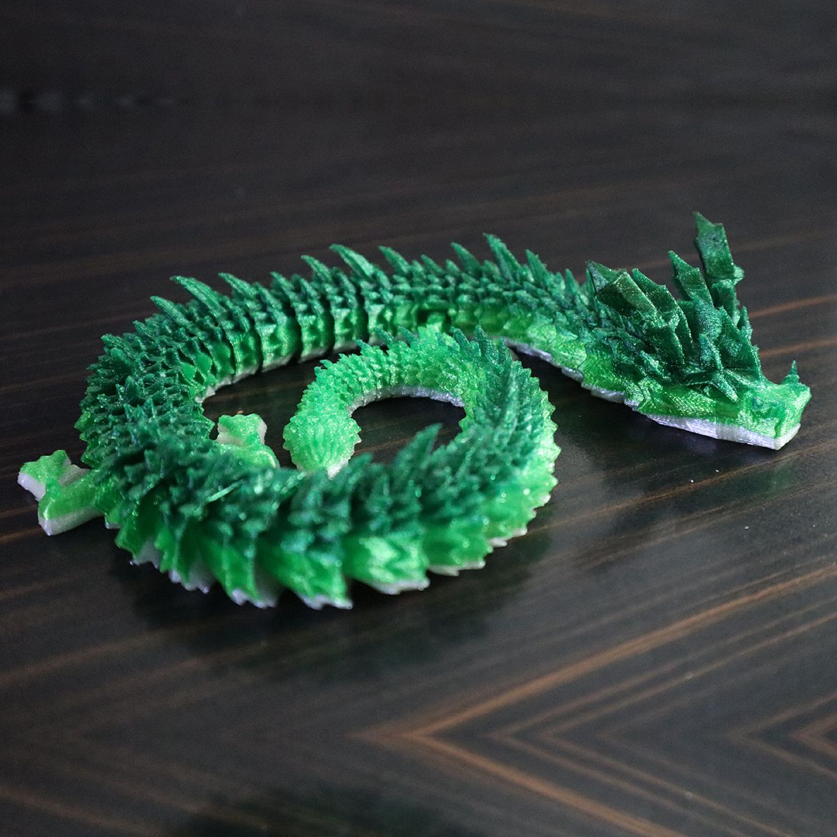 Download file flexi Green dragon • Object to 3D print ・ Cults