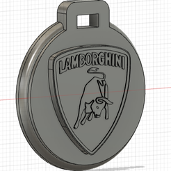 Lamborghini-1.png Pendant porte clé Lamborghini / Lamborghini Key ring ornament