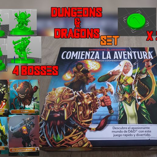 D&D Minis LowPoly Kit