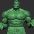 ZBrushcore hulk.jpg Free STL file Hulk bust・3D print design to download, JSstudio