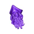 head.obj Wizard statue 3D print model