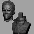 05.jpg Busto Michael Myers Halloween 3D