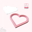 2.png PHOTO FRAME - BREAST HEART