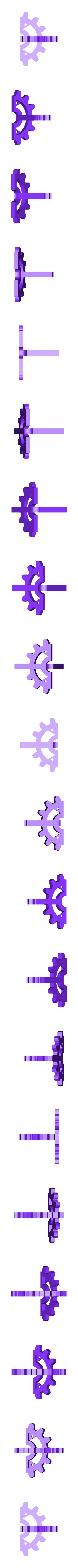 2holes_steampunk_shelf_bracket.stl Suporte de prateleira Steampunk