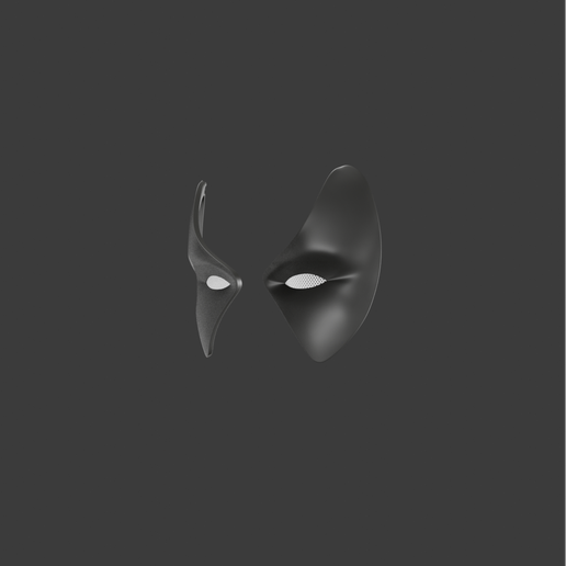 7.png Deadpool Mask with Detailed Texture and Magnets Slots / Deadpool - Mascara con Textura e Magnes