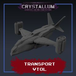 cults-transvtol.jpg STL file Crystallum Imperial Transport VTOL・3D printable model to download, CrystalGameContent